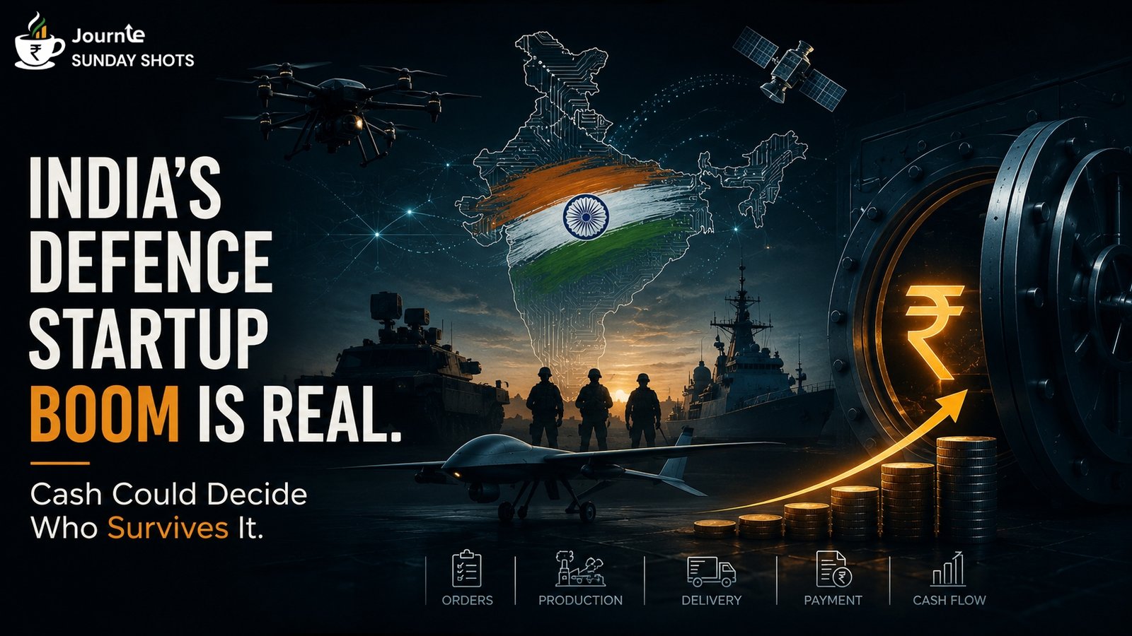 India defence startup boom and treasury management