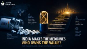 Indian pharmaceutical manufacturing evolving from generic medicines toward innovation, patents and value capture